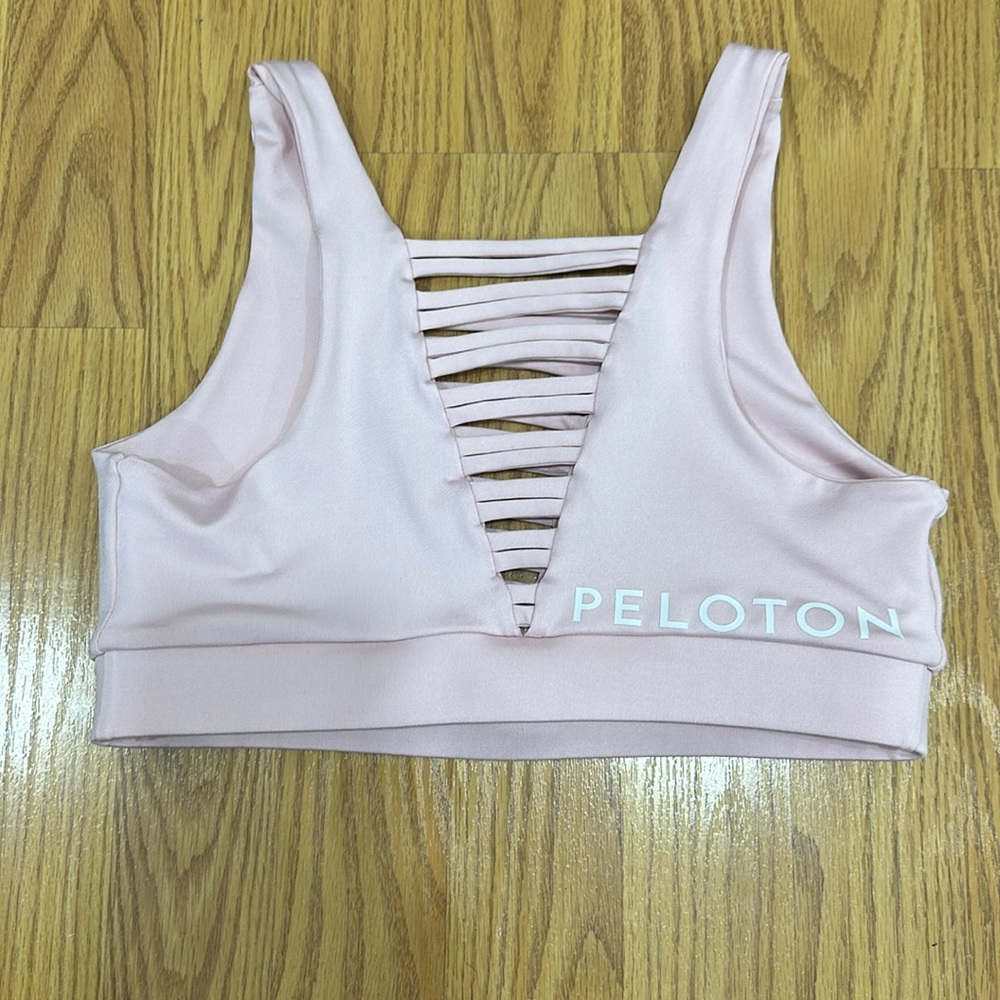 Peloton Sports Bra in Pink size S